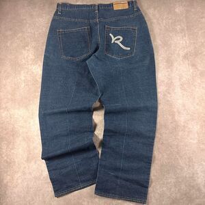 vintage y2k rocawear baggy jeans with purple accents